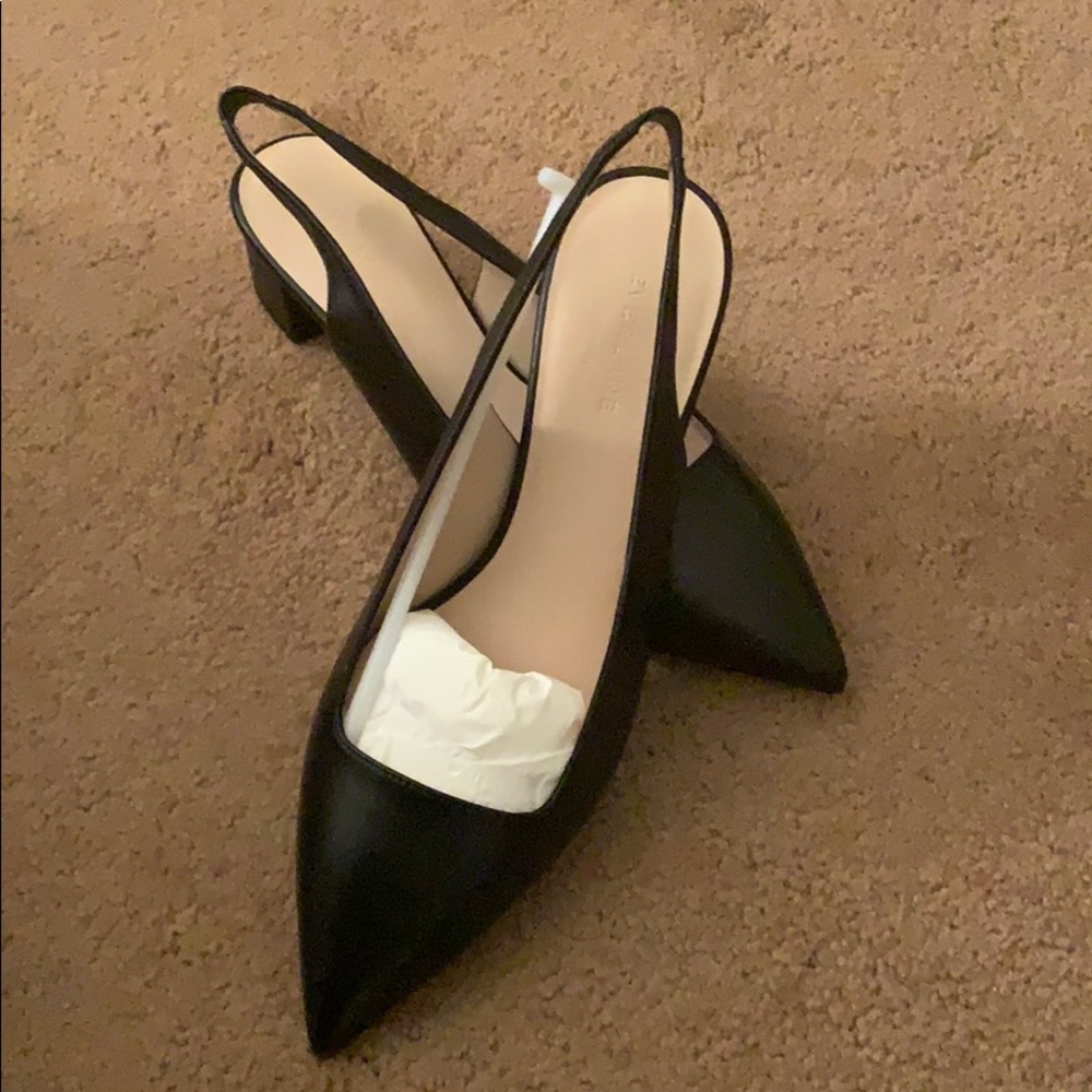 NWT The Editor Slingback Heel - Everlane